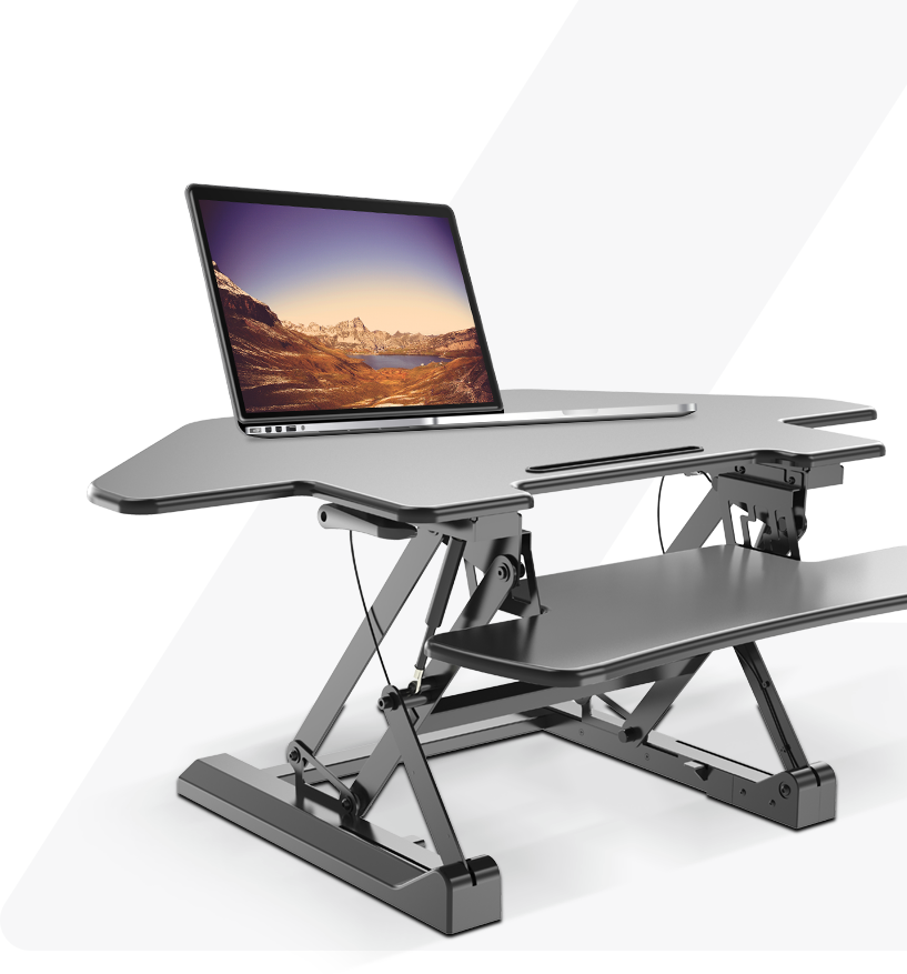 Adjustable sit stand computer desk for your life style