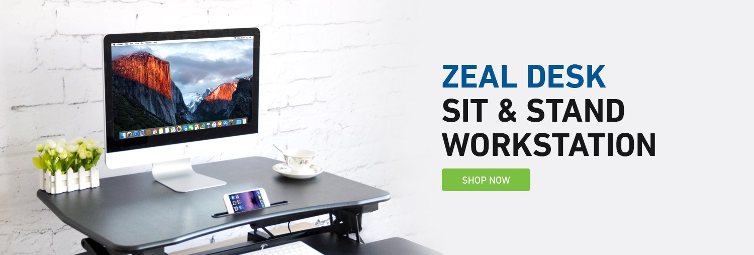sit to stand desk converter for your work station